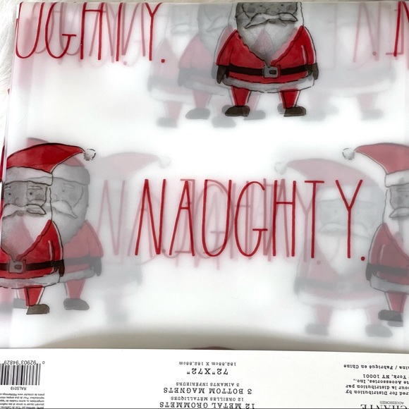 Rae Dunn Bath Naughty Or Nice Rae Dunn Shower Curtain Liner Santa